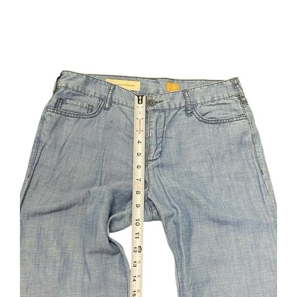 Anthropologie Pilcro and‎ the Letterpress Pants No 26 Womens (30x33) Linen Blend - Picture 7 of 9